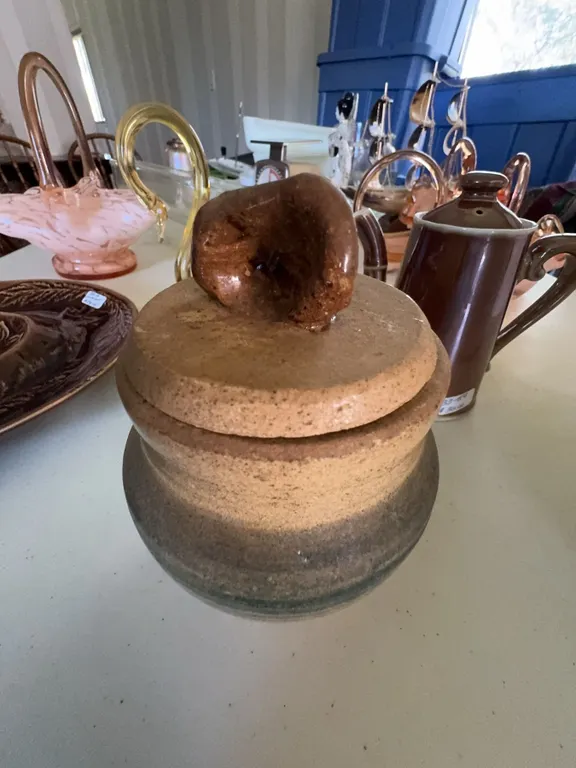Gilman Reborn BC Studio Pottery Lidded Jar