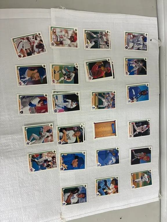 Assorted Baseball Cards (May Contain Doubles)