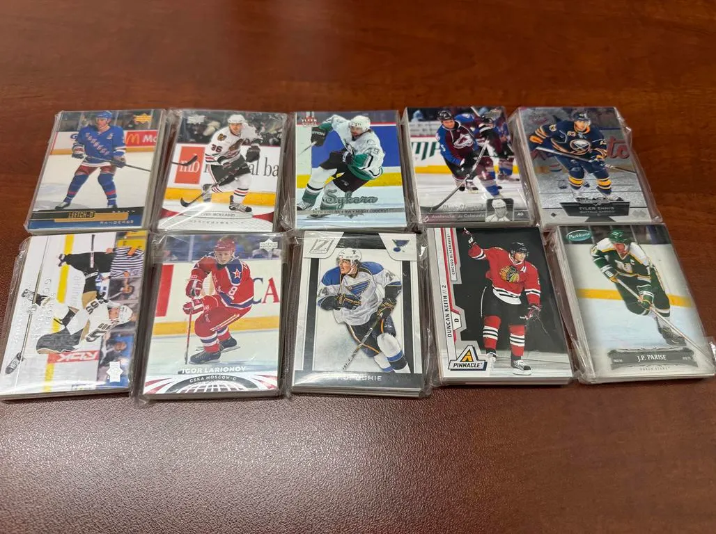 Assorted Hockey Players Sports Cards