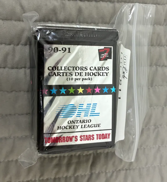 Tomorrow's Stars OHL Hockey Players Sports Card Packs, 10ea