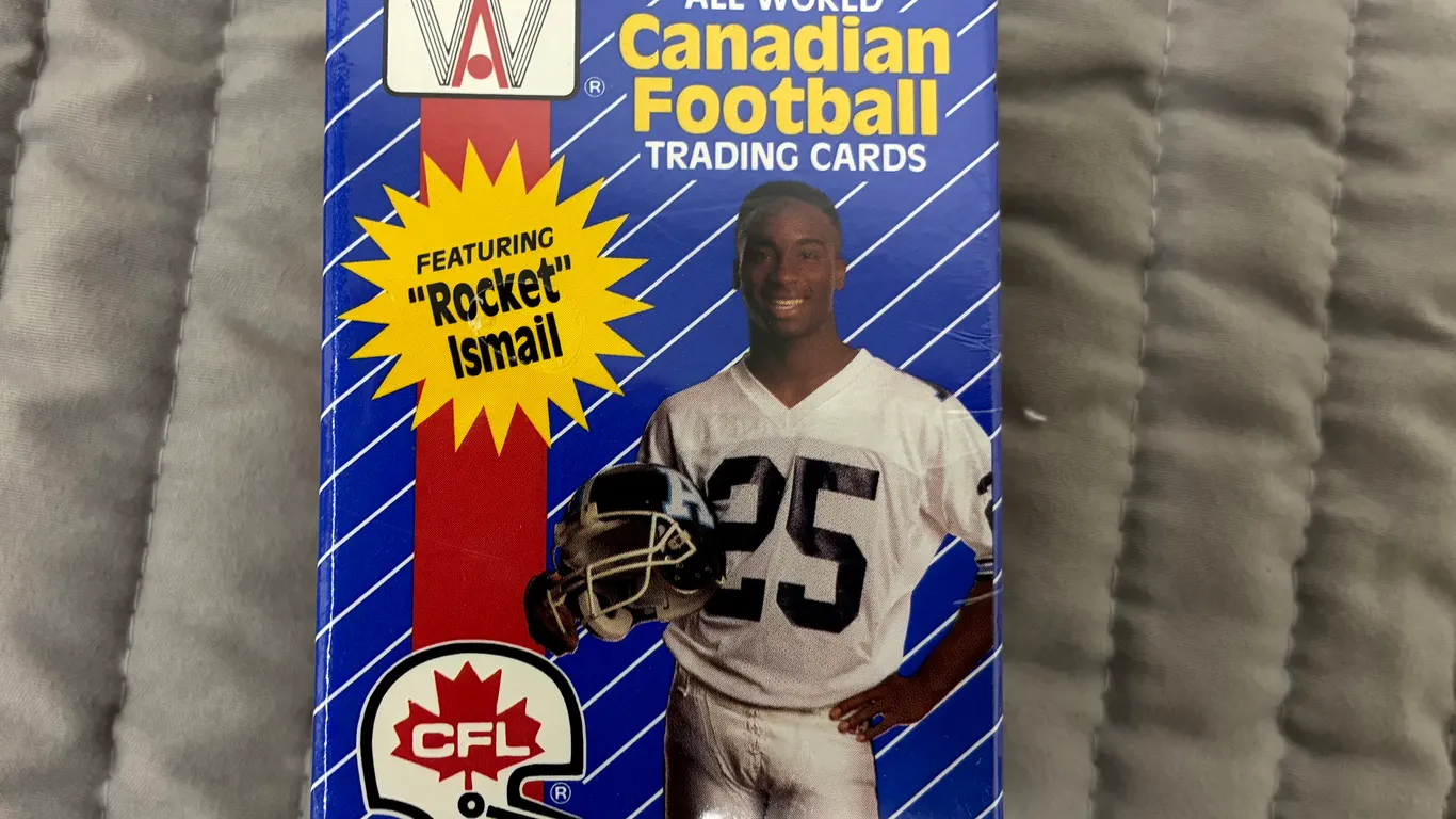 All World Canadian Football Players Sports Card Set, 110 Cards