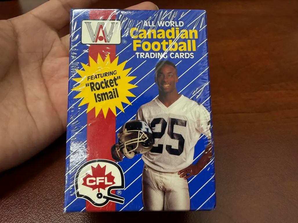 All World Canadian Football Players Sports Card Set, 110 Cards