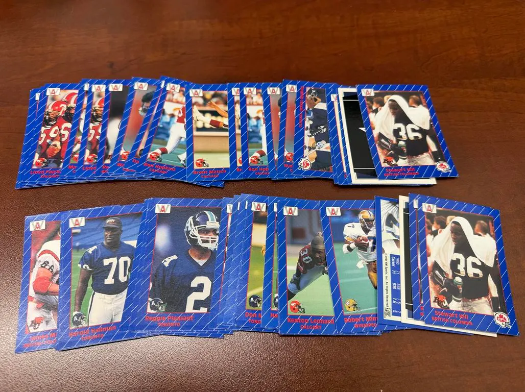 Assorted Football Players Sports Cards