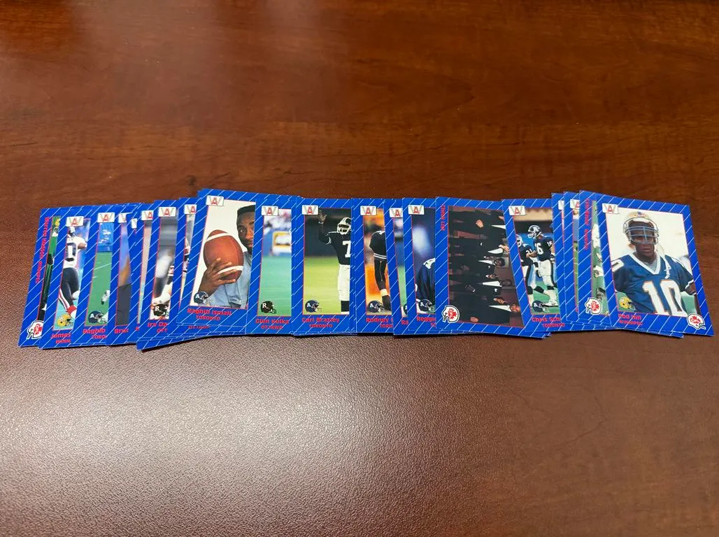 Assorted Football Players Sports Cards