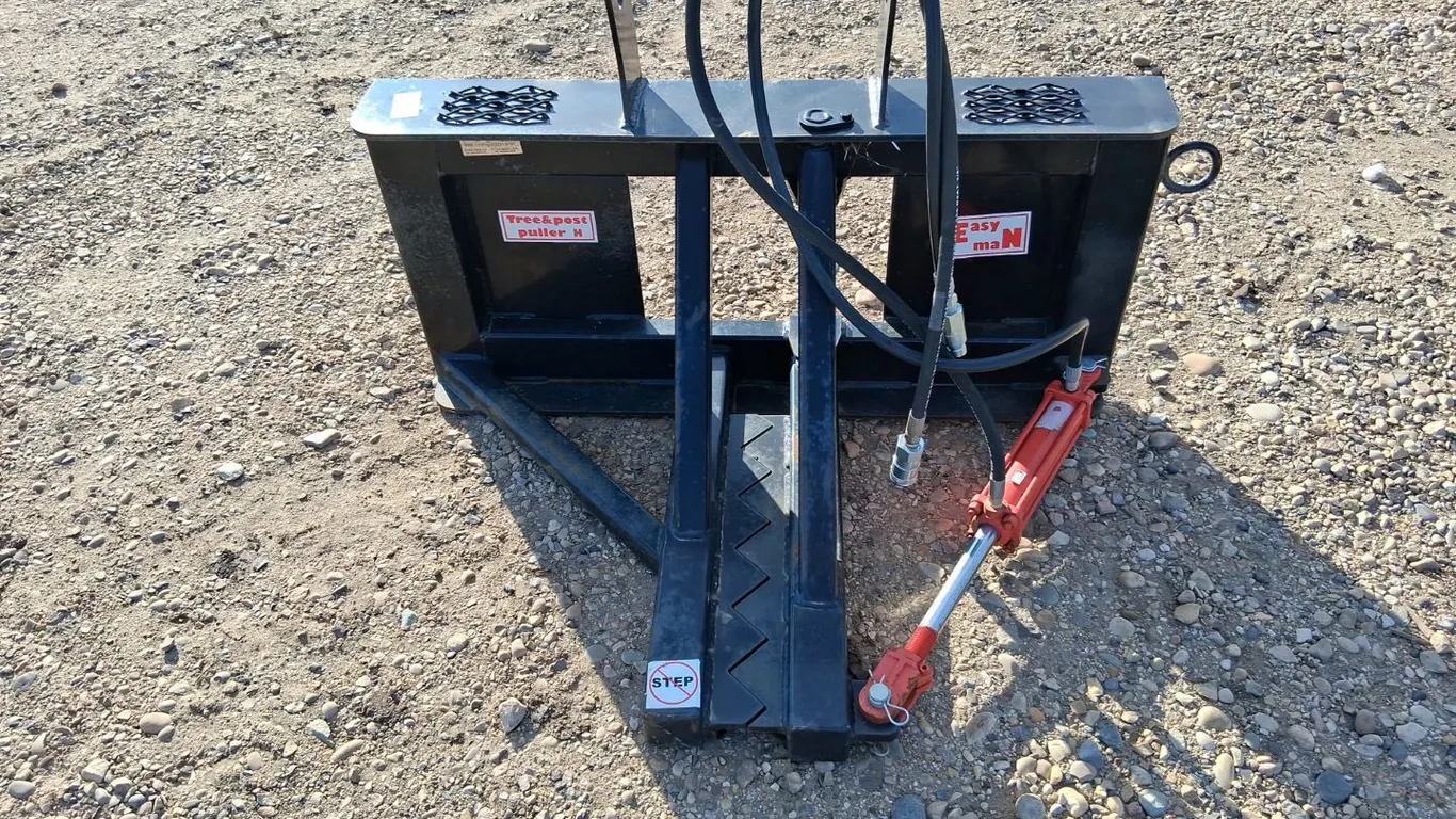 Industrias America Skidsteer Tree and Post Puller