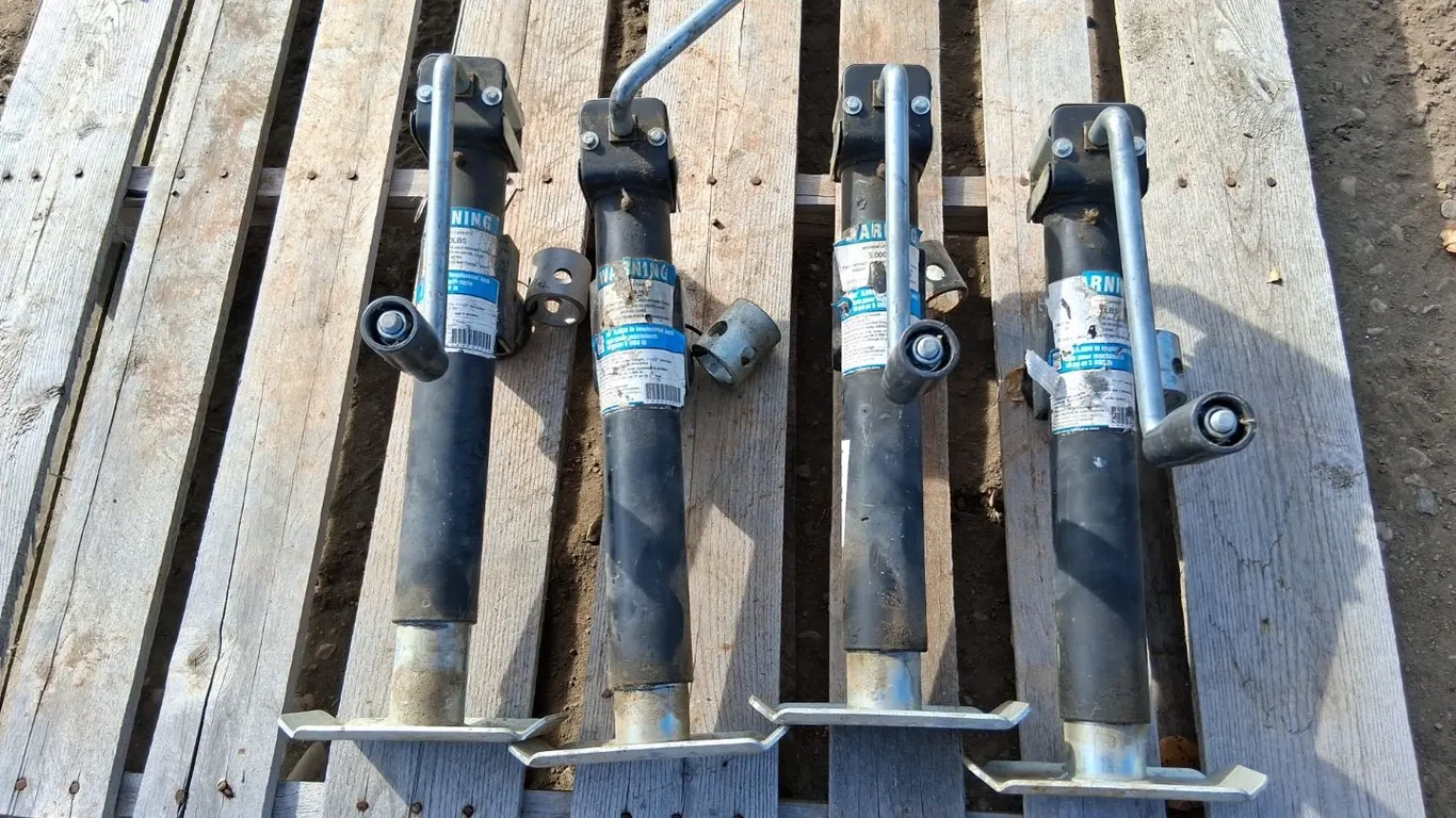 4- Powerfist 10" 5000lb Implement Jacks