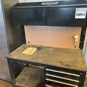MASTERCRAFT WORK BENCH - LOCATED IN THE WHITE TENT