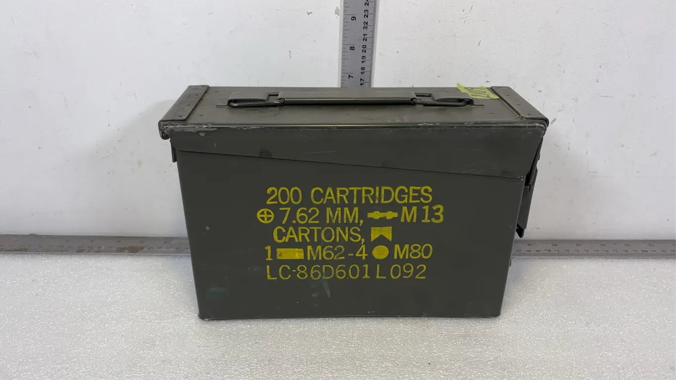 Small U.S. Military Ammunition Container *Unreserved*