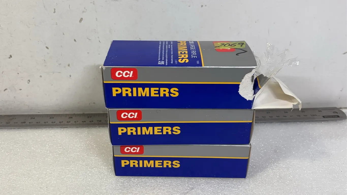 3 - Boxes of CCI 200 Large Rifle Primers *Unreserved*