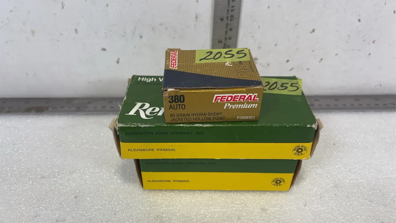 3 - Boxes of Various Ammunition, *Unreserved*