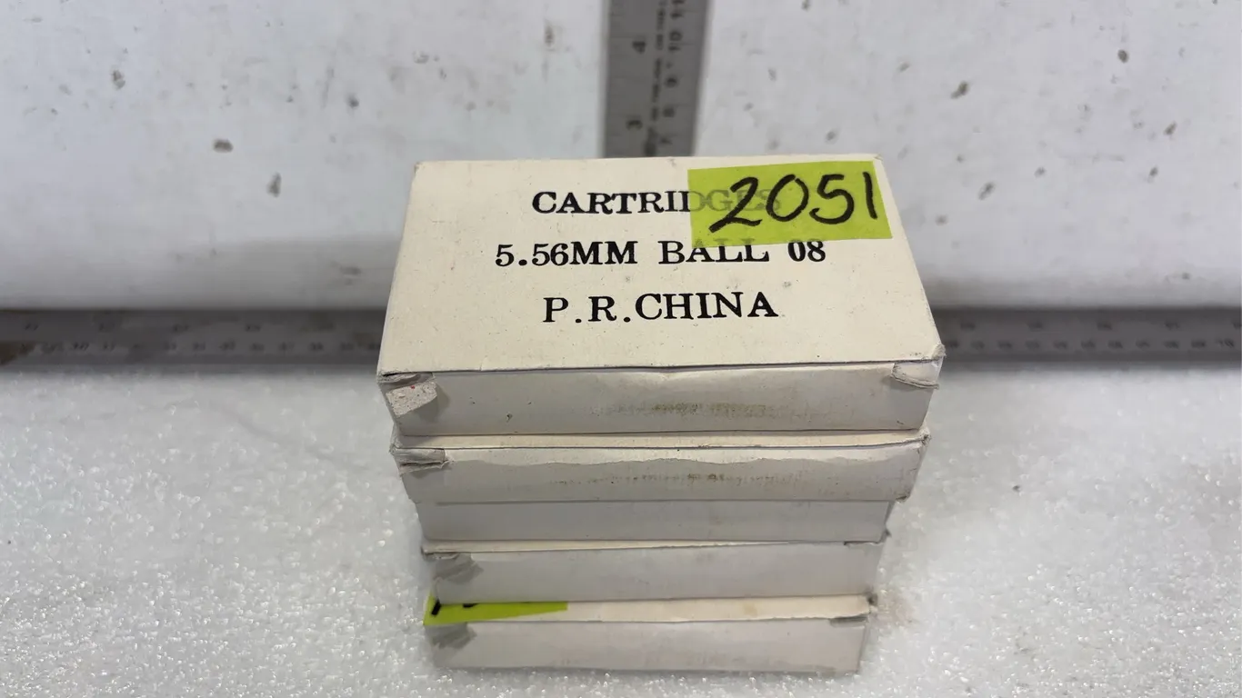 5 - Boxes of 5.56mm NATO Ball Cartridges, *Unreserved*
