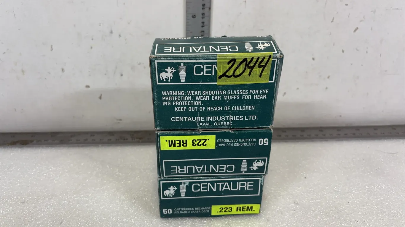 3 - Boxes of Winchester .223 Remington Cartridges *Unreserved*