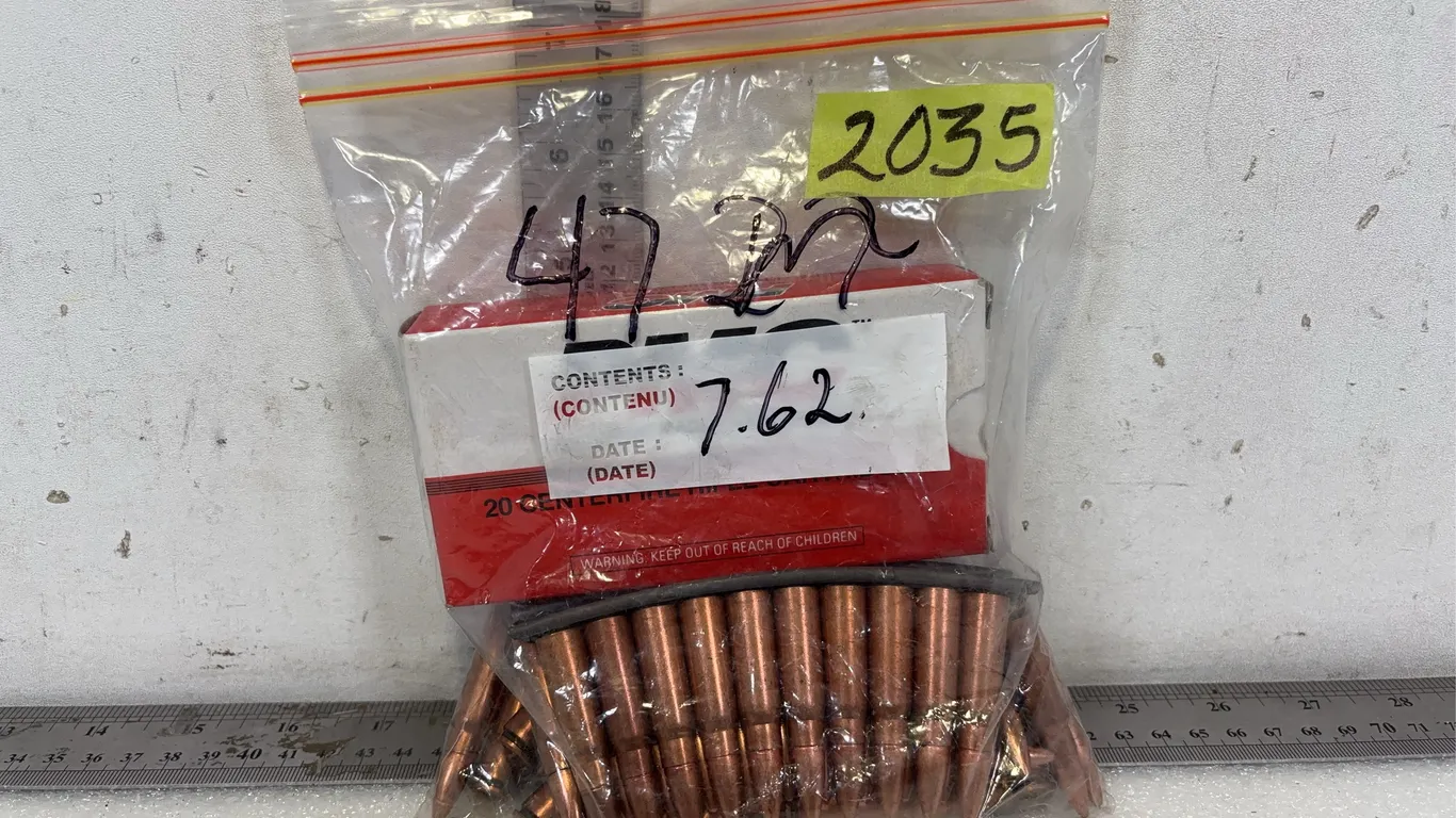 Bag of 7.62x39 Cal and Box of PMC 7.62x39 Centerfire Rifle Cartridges, *Unreserved*