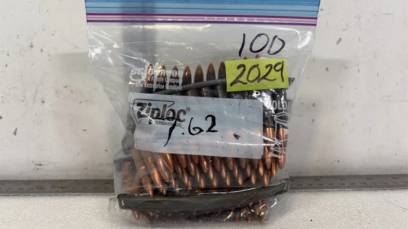 Bag of 7.62x39 Cal, Approx. 100 Rounds, *Unreserved*