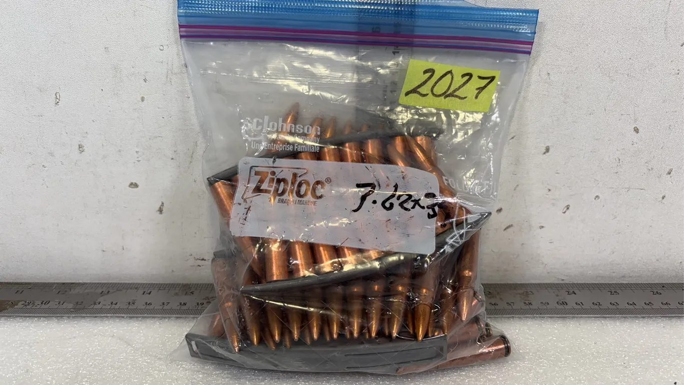 Bag of 7.62x39 Cal, Approx. 100 Rounds, *Unreserved*