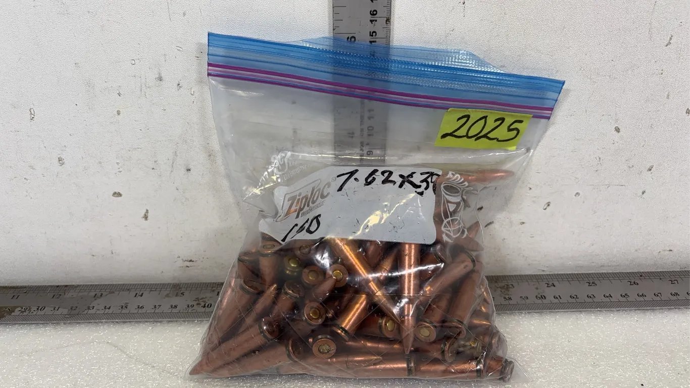 Bag of 7.62x39 Cal, Approx. 150 Rounds, *Unreserved*