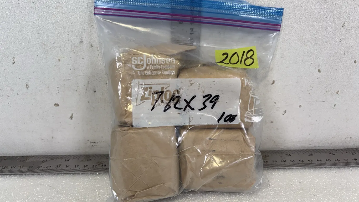 Bag of 7.62x39 Cal, Approx. 100 Rounds, *Unreserved*