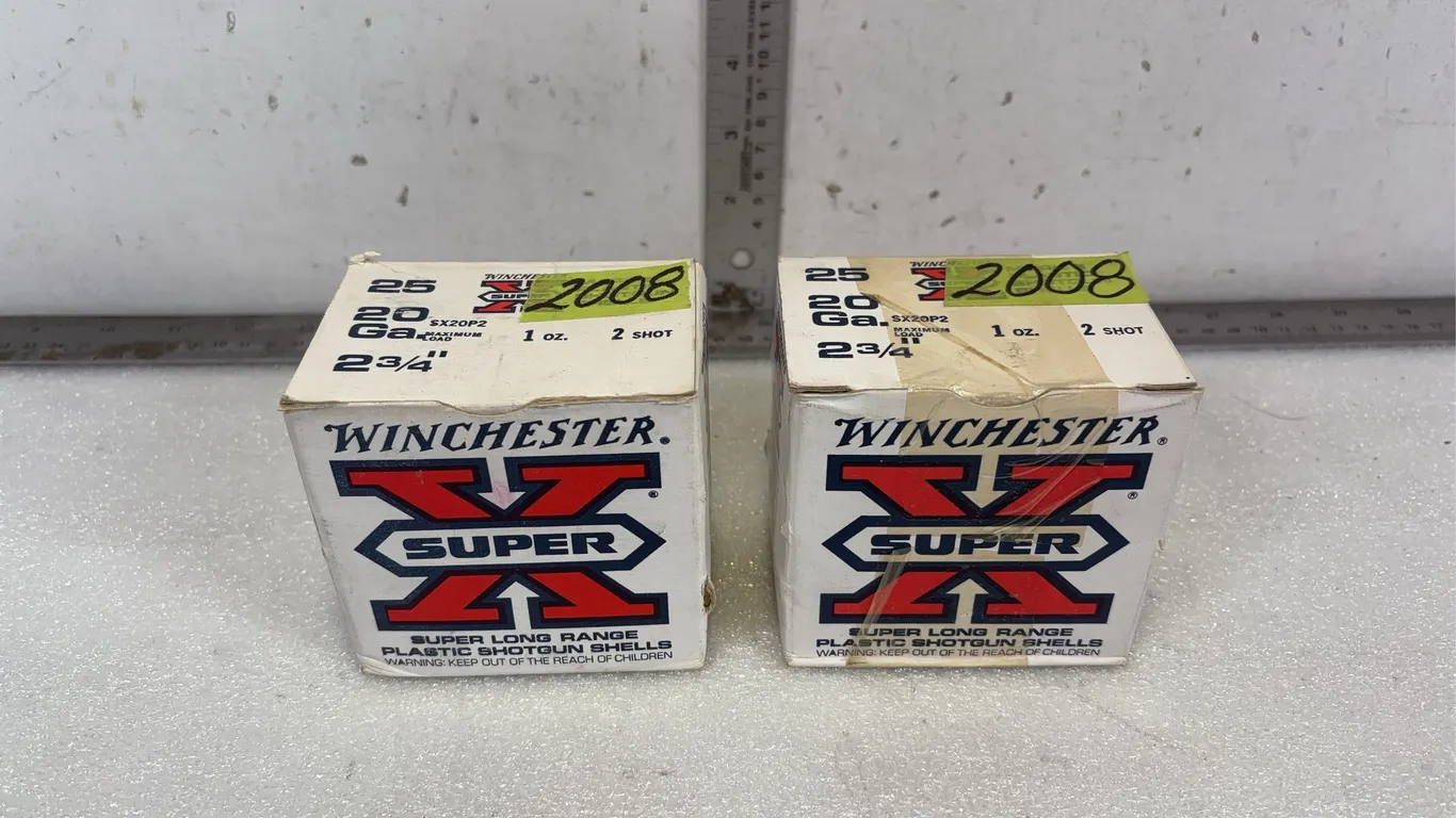 2 - Boxes of Winchester Super X 20 Ga. Shells *Unreserved*