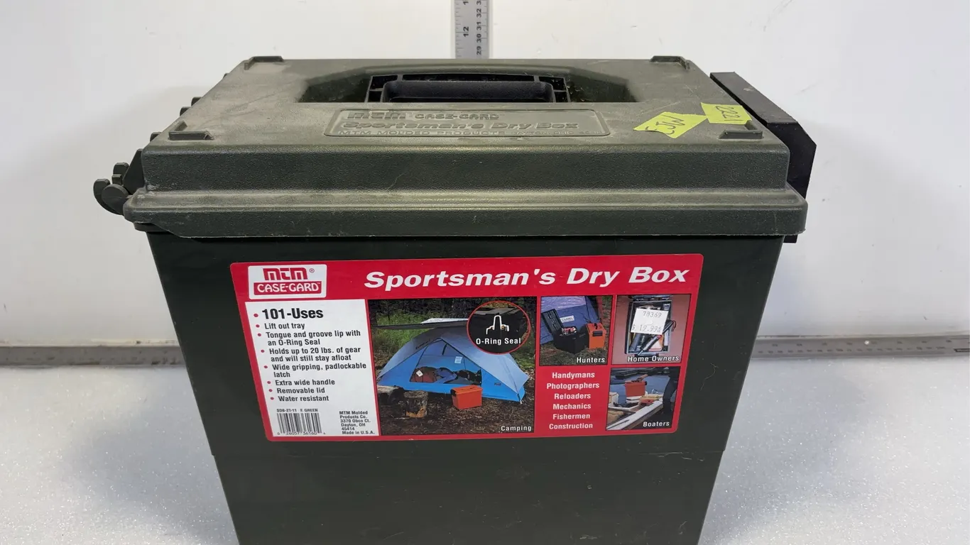 MTM Case-Guard Sportsman's Dry Box, Approx. 13"x8"x12" *Unreserved*