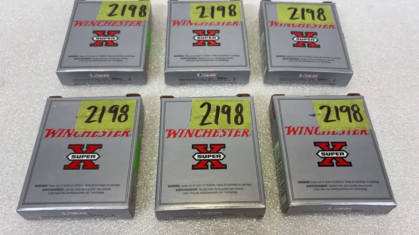 6 - Boxes of Winchester SuperX .410 Buckshot Shells, Approx. 5 Shells Per Box *Unreserved*
