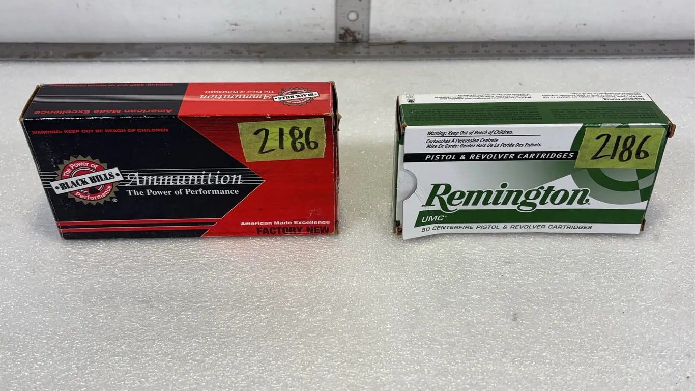 Various .45 ACP Cal, 2 boxes *Unreserved*