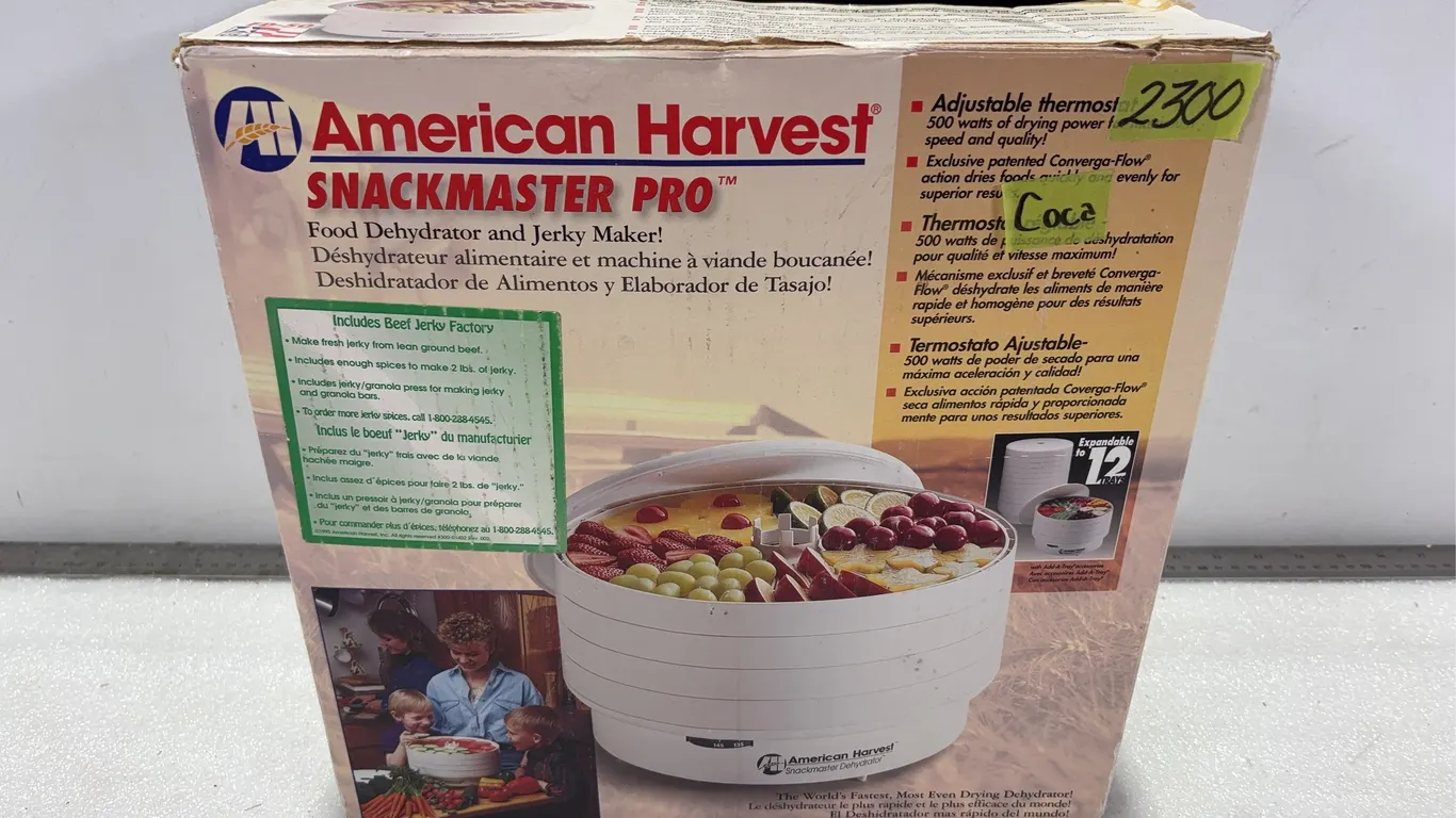 American Harvest Snackmaster Pro, Approx. 14"x9"x14" *Unreserved*