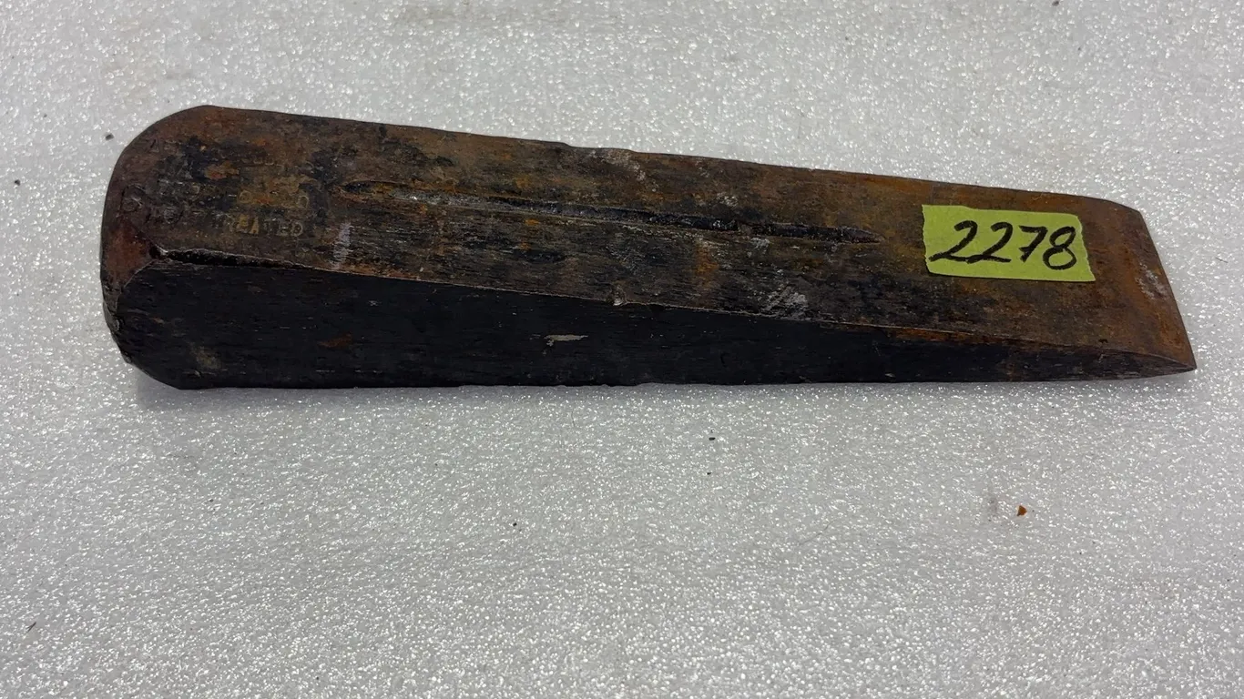 Forged Wood Splitting Wedge, Approx. 10"x2" *Unreserved*