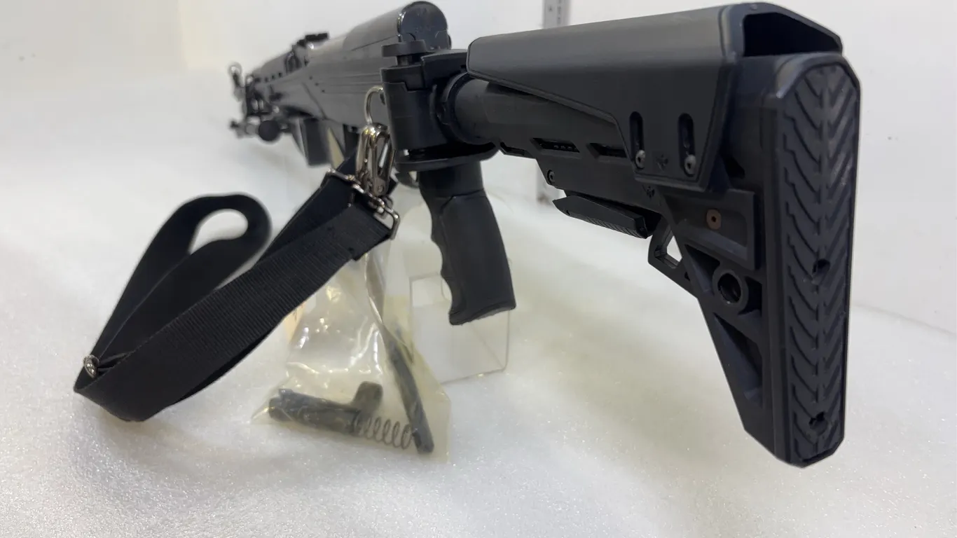 Soviet SKS 1954 7.62x39 Semi Auto Take Down Rifle, w/ Saddle Ring, Adj Butt Stock, Strap, Mag, Bayonet, SN: 3052 *Unreserved*