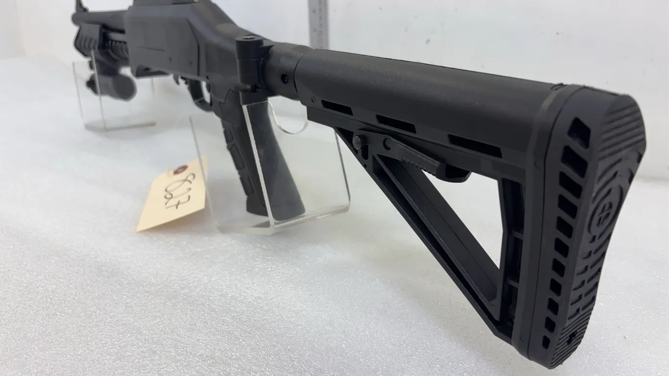 Canuck Enforcer 12 Ga Pump Action Shotgun, Take down, Adj Stock, w/ Extra Barrel, 2 Chokes, Manual, Original Box, SN: 881-H25PT-437 *Unreserved*