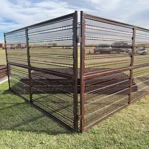 12 - Wind Break Fence Panels, 1 5/8" tubing,  12' L x 6'6'' H, (12 x Bid Price)  *Unreserved*