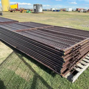 12 - Wind Break Fence Panels, 1 5/8" tubing,  12' L x 6'6'' H, (12 x Bid Price)  *Unreserved*