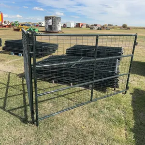 12 - Super Duty Magnum Mesh Sheep Panels, 1 1/4'' Tubing, Approx. 7' x 4'3'' ( 12 x Bid Price ) *Unreserved*