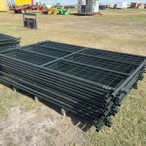 12 - Super Duty Magnum Mesh Sheep Panels, 1 1/4'' Tubing, Approx. 7' x 4'3'' ( 12 x Bid Price ) *Unreserved*
