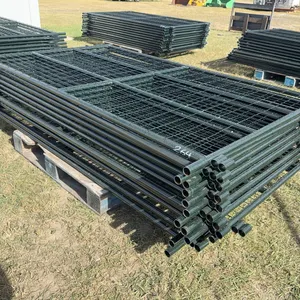 12 - Super Duty Magnum Mesh Sheep Panels, 1 1/4'' Tubing, Approx. 7' x 4'3'' ( 12 x Bid Price ) *Unreserved*