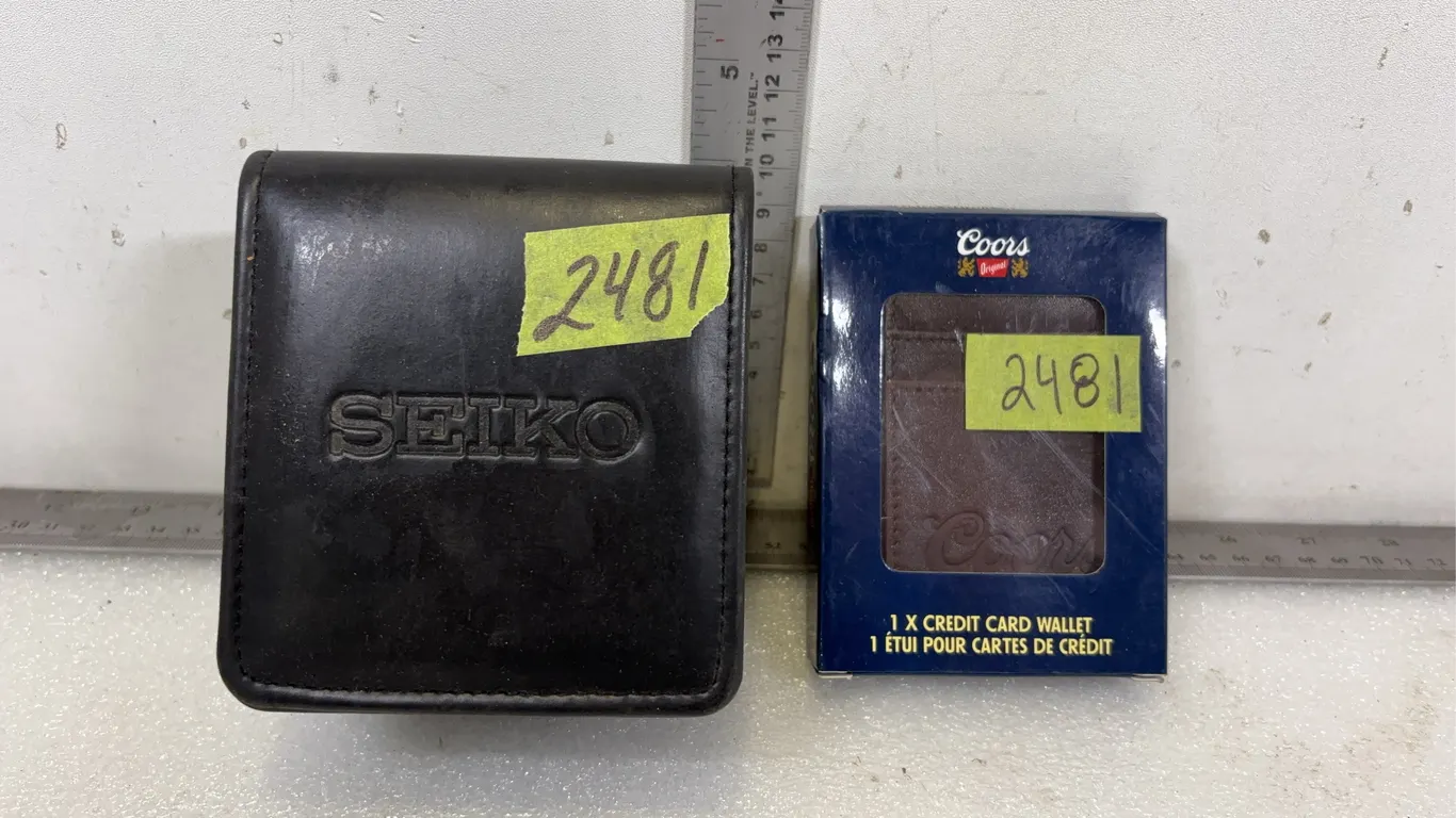 Seiko Gold Band Watch, Gruen Swiss Time Watch in Seiko Leather Box, *Unreserved*
