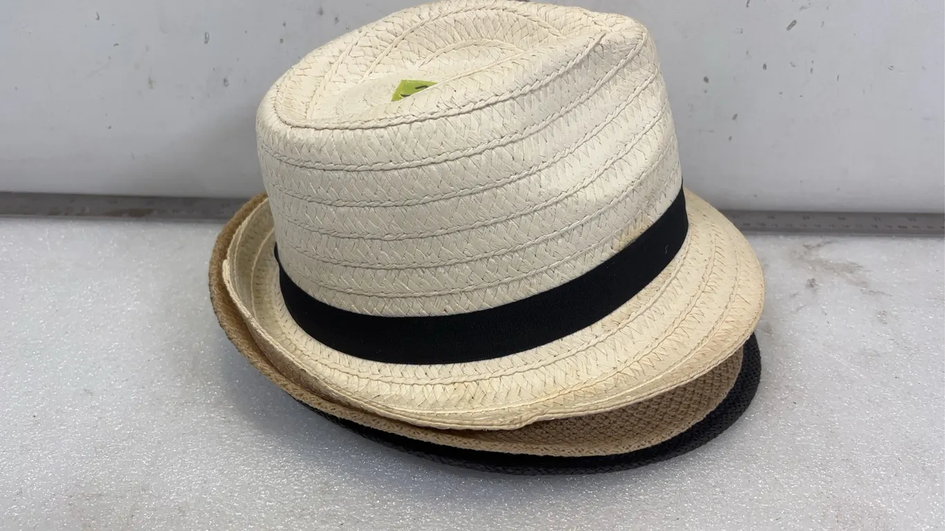 Assorted Fedora Hats, Approx. 3 pce, 59cm Circumference *Unreserved*