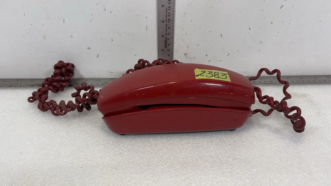 Western Electric Trimline Rotary Dial Telephone, Approx. 8"x3"x4" *Unreserved*