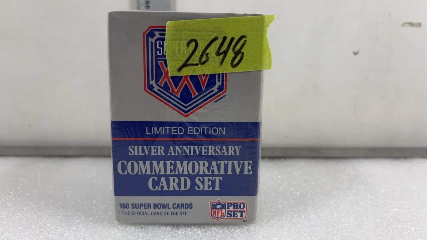 NFL LE Silver anniversary Commerative Card Set Trading Cards, Approx. 150 Cards *Unreserved*