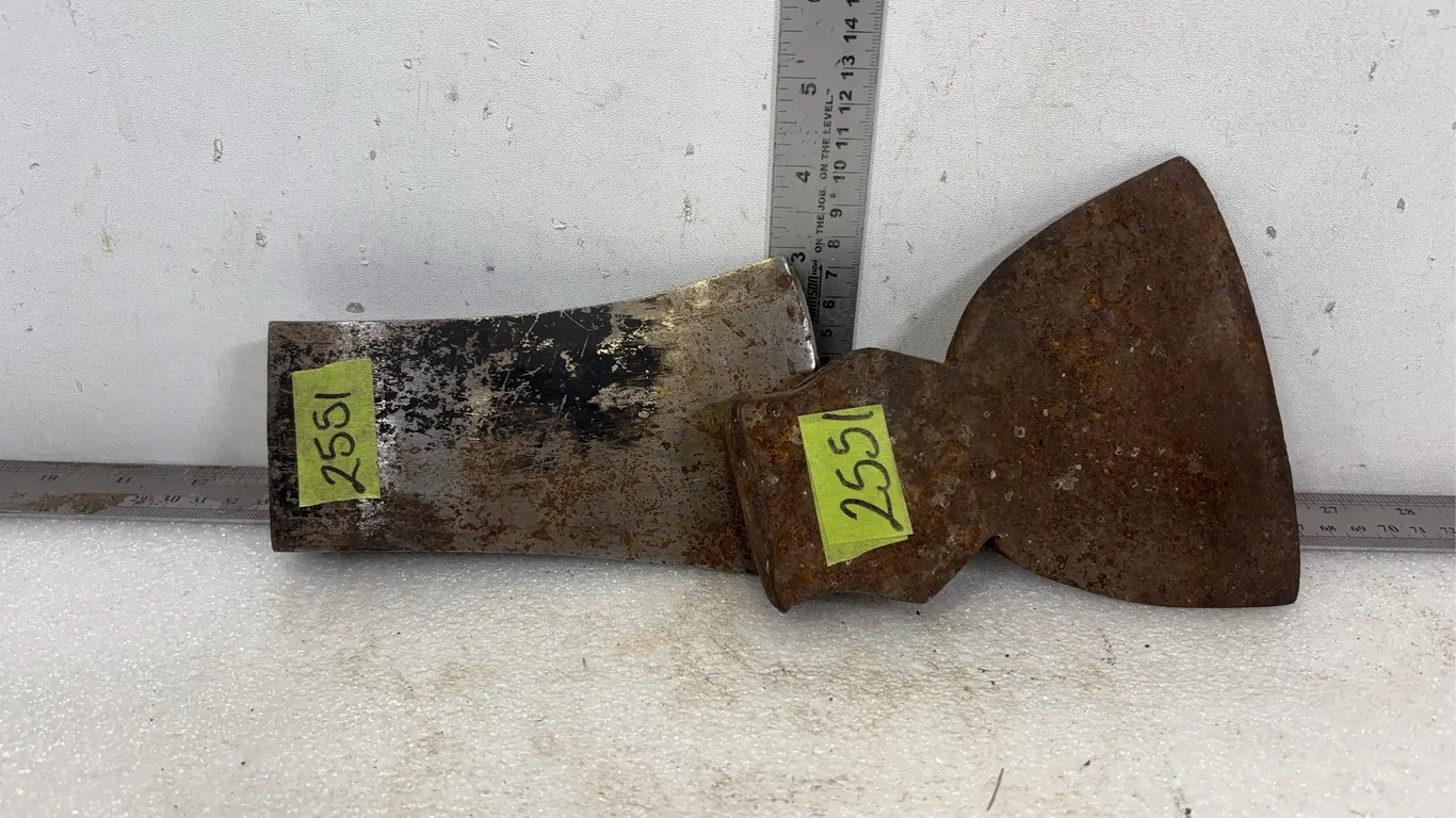 Axe Heads, Approx. 2 pce 7"x6" *Unreserved*