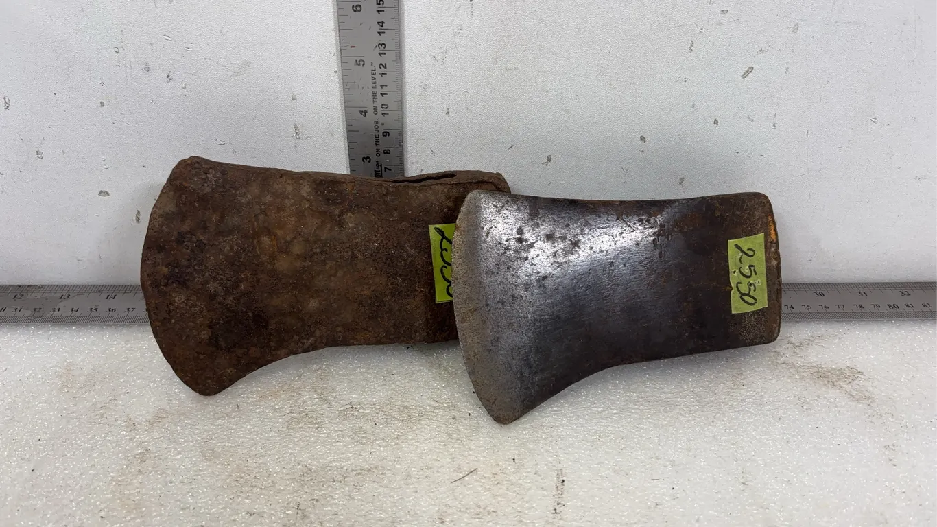 Vintage Axe Heads, Approx. 2 pce 7"x5" *Unreserved*