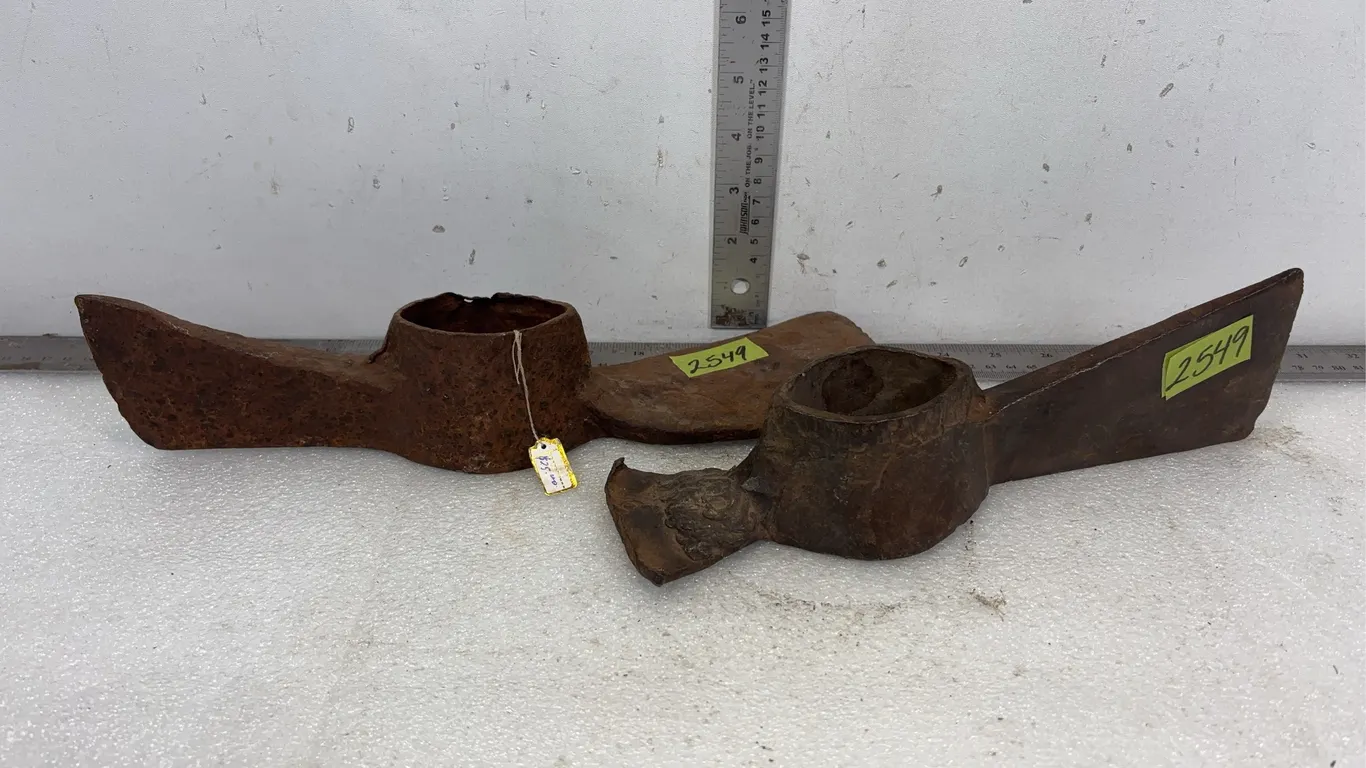 Vintage Pick Axe Heads, Approx. 2 pce 13"x4" *Unreserved*