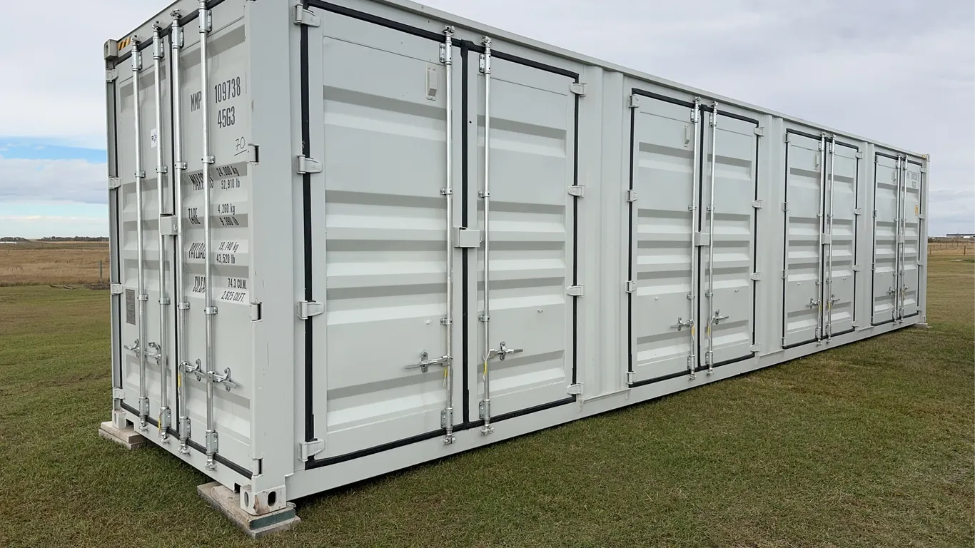 40' Hi Cube Sea Container w/ 4 Side Doors *Unreserved*