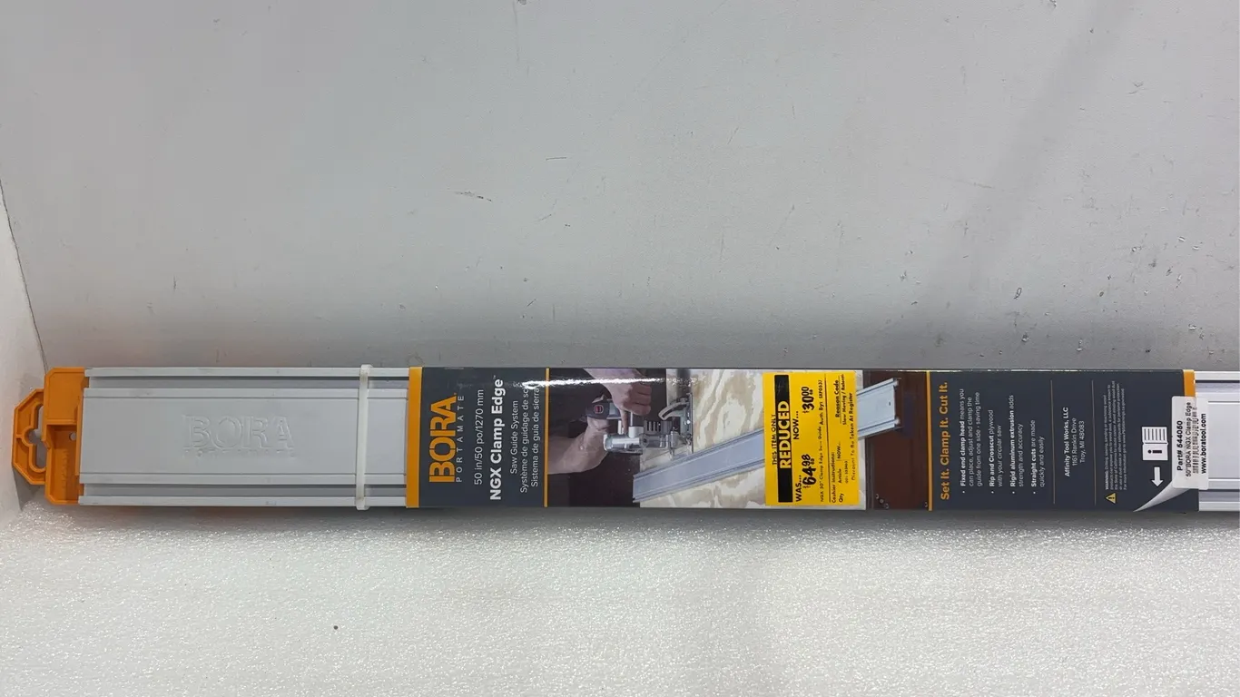Borta Portamate NGX Clamp Edge Saw Guide System, Approx. 58"x3"x2" *Unreserved*