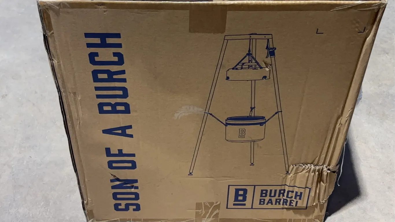 Burch Barrel Son of a Burch Portable Fire Pit and Suspended Grill System x 4" *Unreserved*