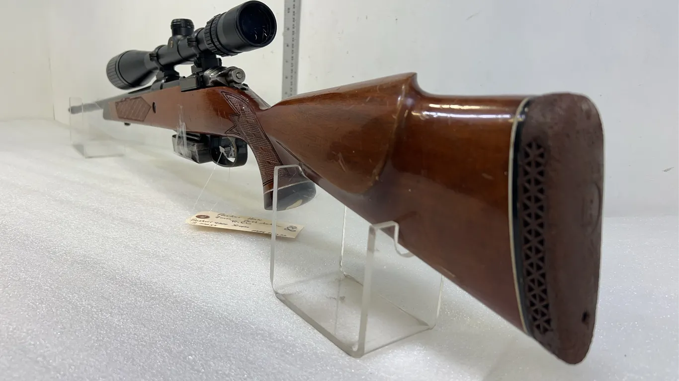 Parker Hale 7mm Bolt Action Rifle, w/ Bushnell 4200 scope, 2 mags, sn Mag30532, *Unreserved*