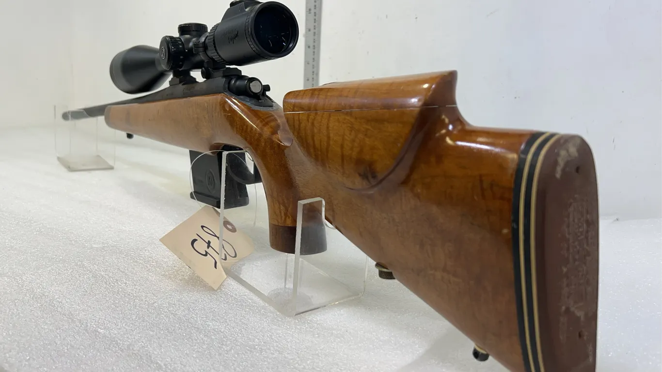 Remington 223-700 Bolt Action Rifle, Custom stock w/ Hawkeye 6-24 scope, 3 mags, sn G6593226, *Unreserved*