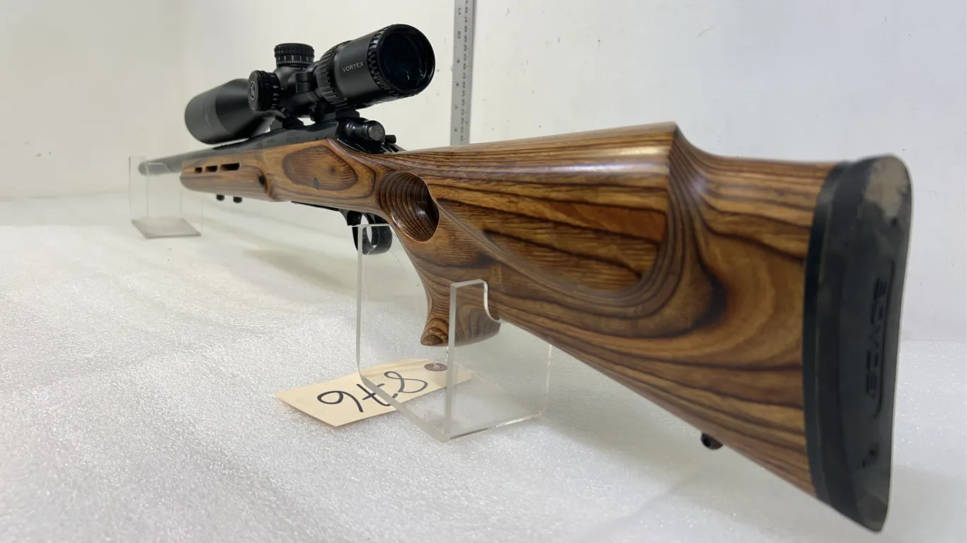Remington model 700 .222 Rem Bolt Action Rifle, w/ Vortex 6-24x50 scope, swivel pins, sn A626893, *Unreserved*
