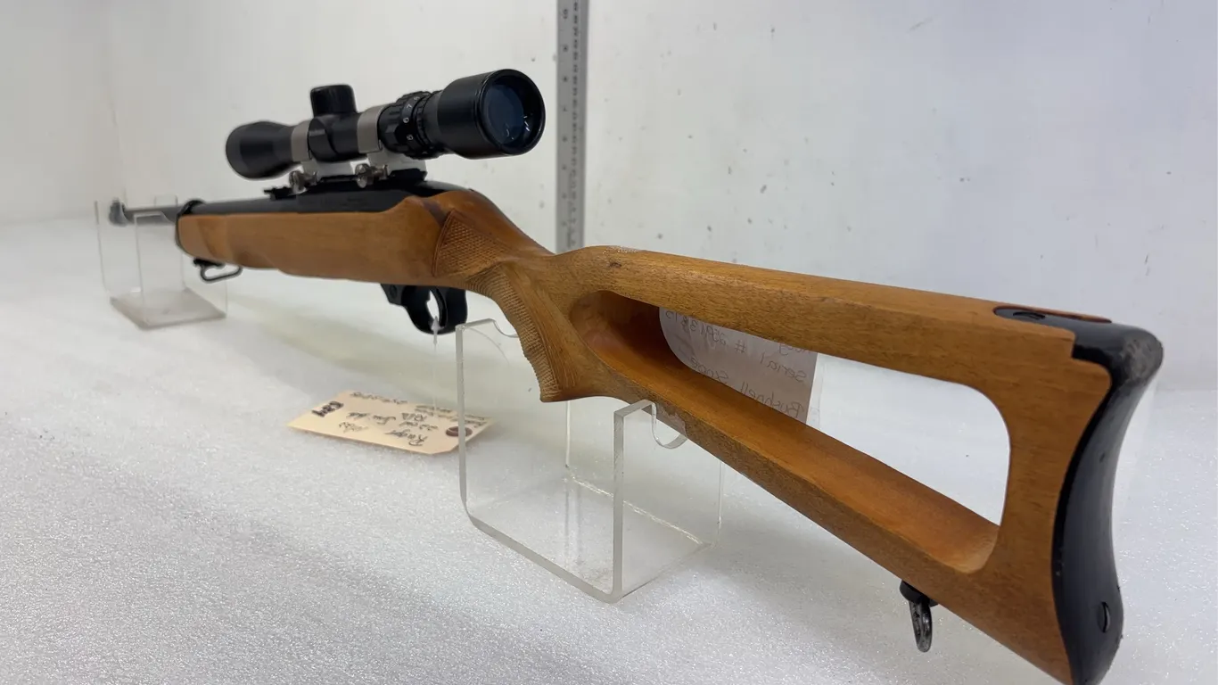 Ruger 10/22 .22 cal Semi auto Rifle, w/ Bushnell 3-9 scope, swivels, no mag, sn 25913875, *Unreserved*