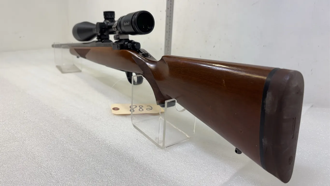 Ruger 77 6.5-06 cal Bolt Action Rifle, w/ Bushnell 6-18 scope, swivel pins, sn 7564484, *Unreserved*
