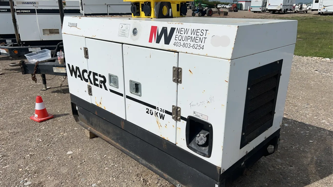 2010 Whacker Neuson G25 20 KW Diesel Generator